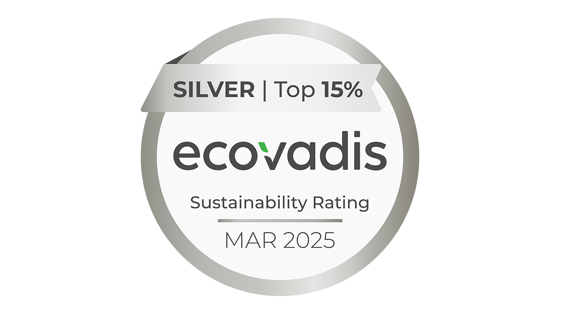 EcoVadis Silbermedaille