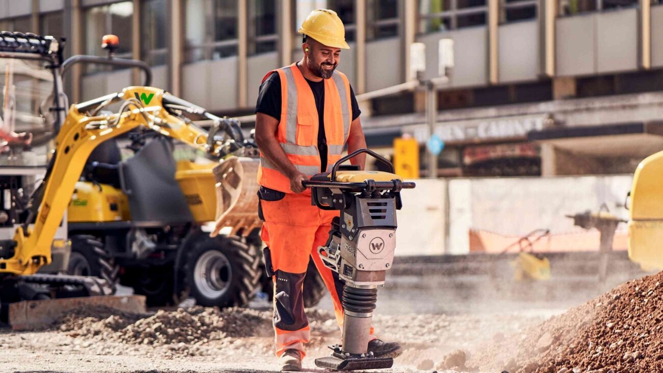 Wacker Neuson zero emission Baustelle