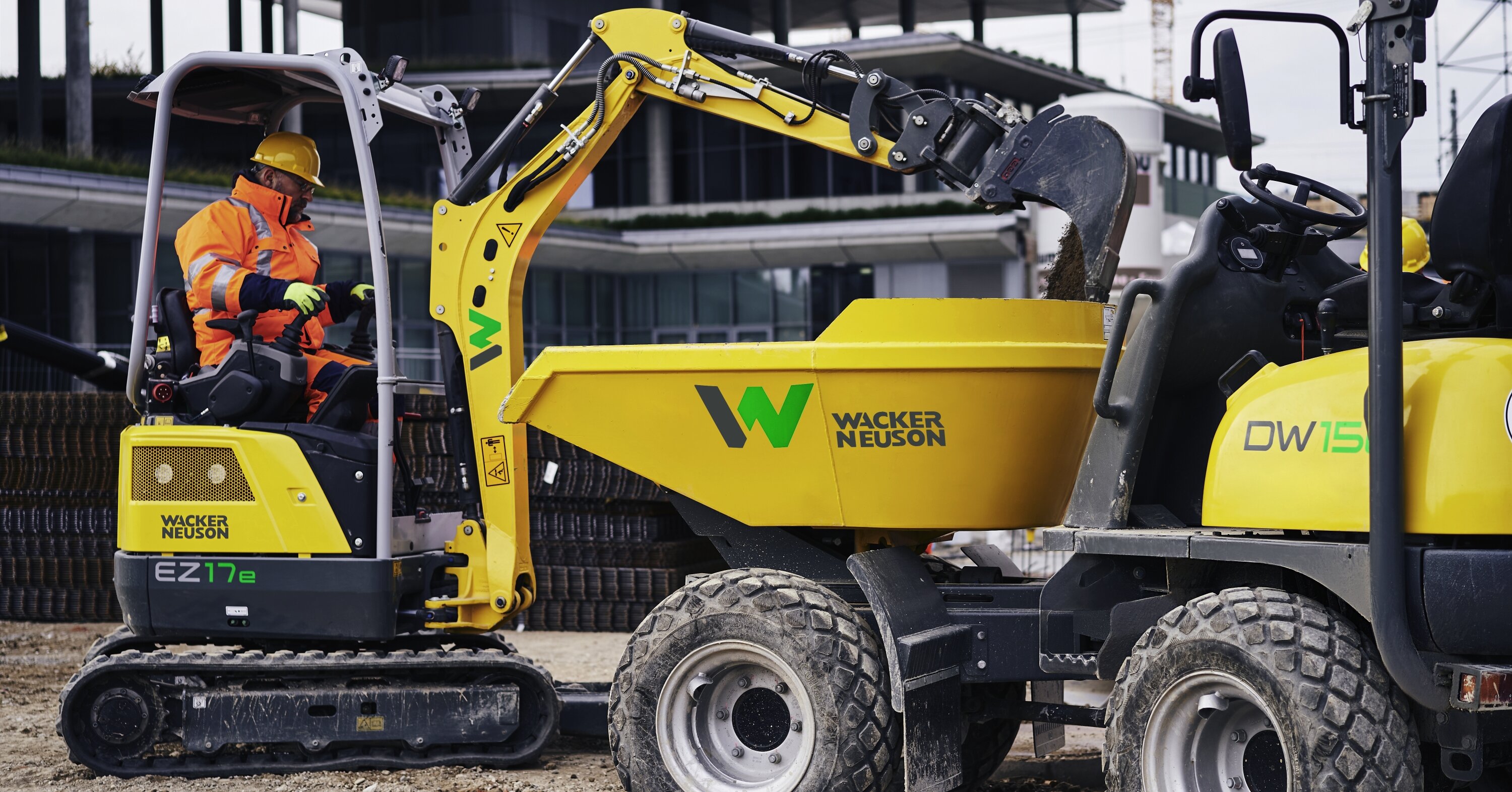 EZ17e und DW15e from Wacker Neuson