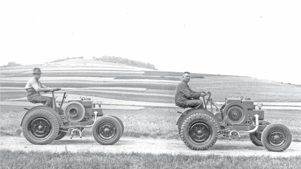 Kramer Traktor mit Dieselmotoren