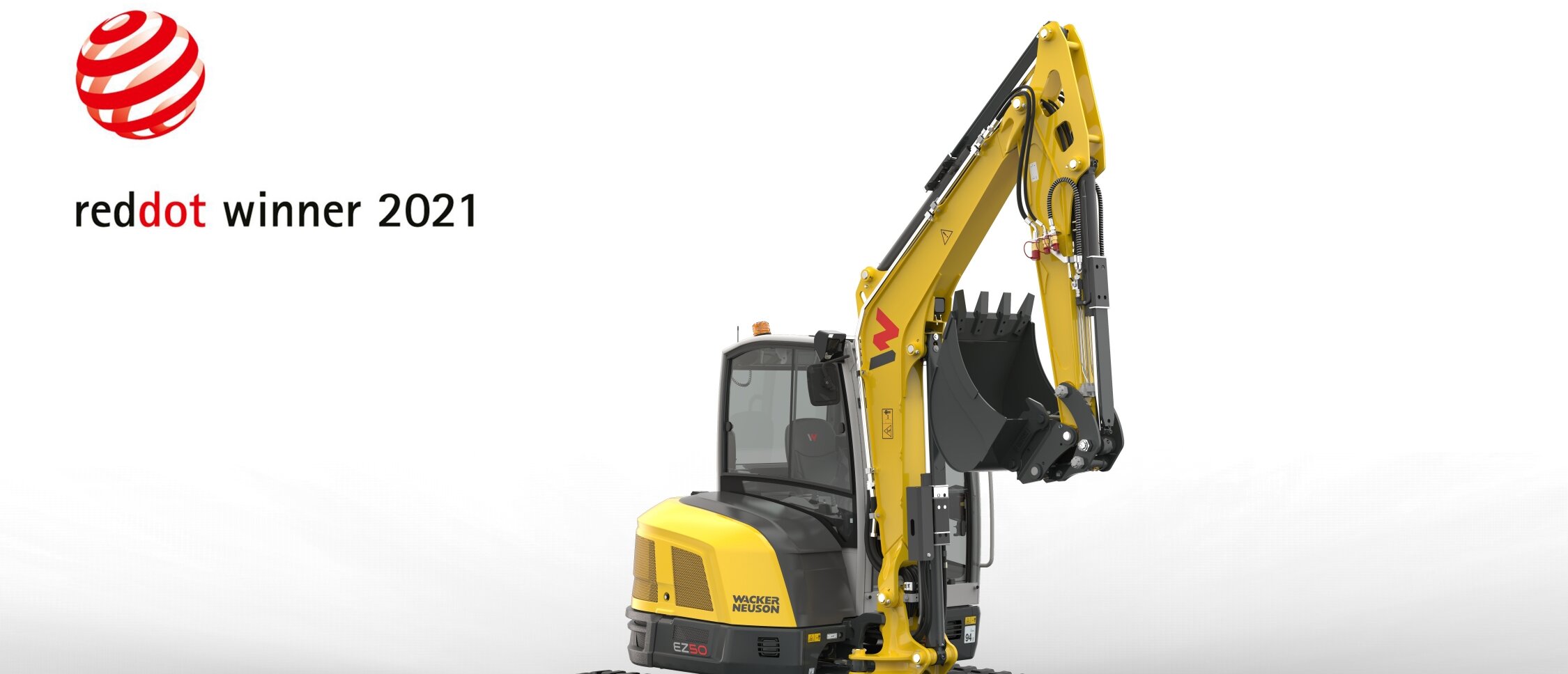 Red Dot winner Wacker Neuson excavator EZ50