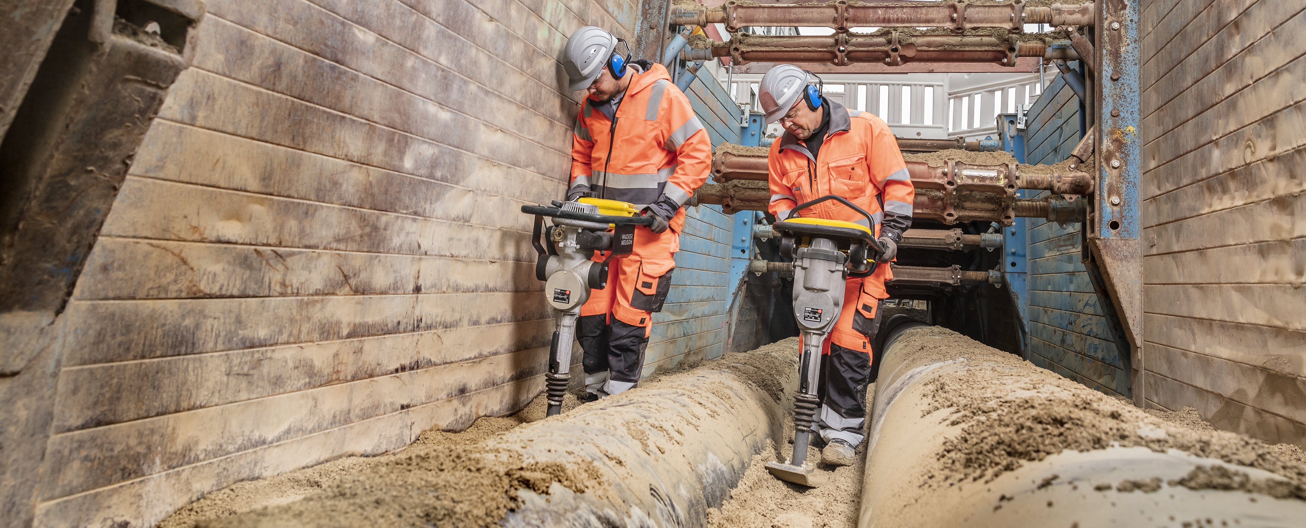 Wacker Neuson rammer AS30e und BS30