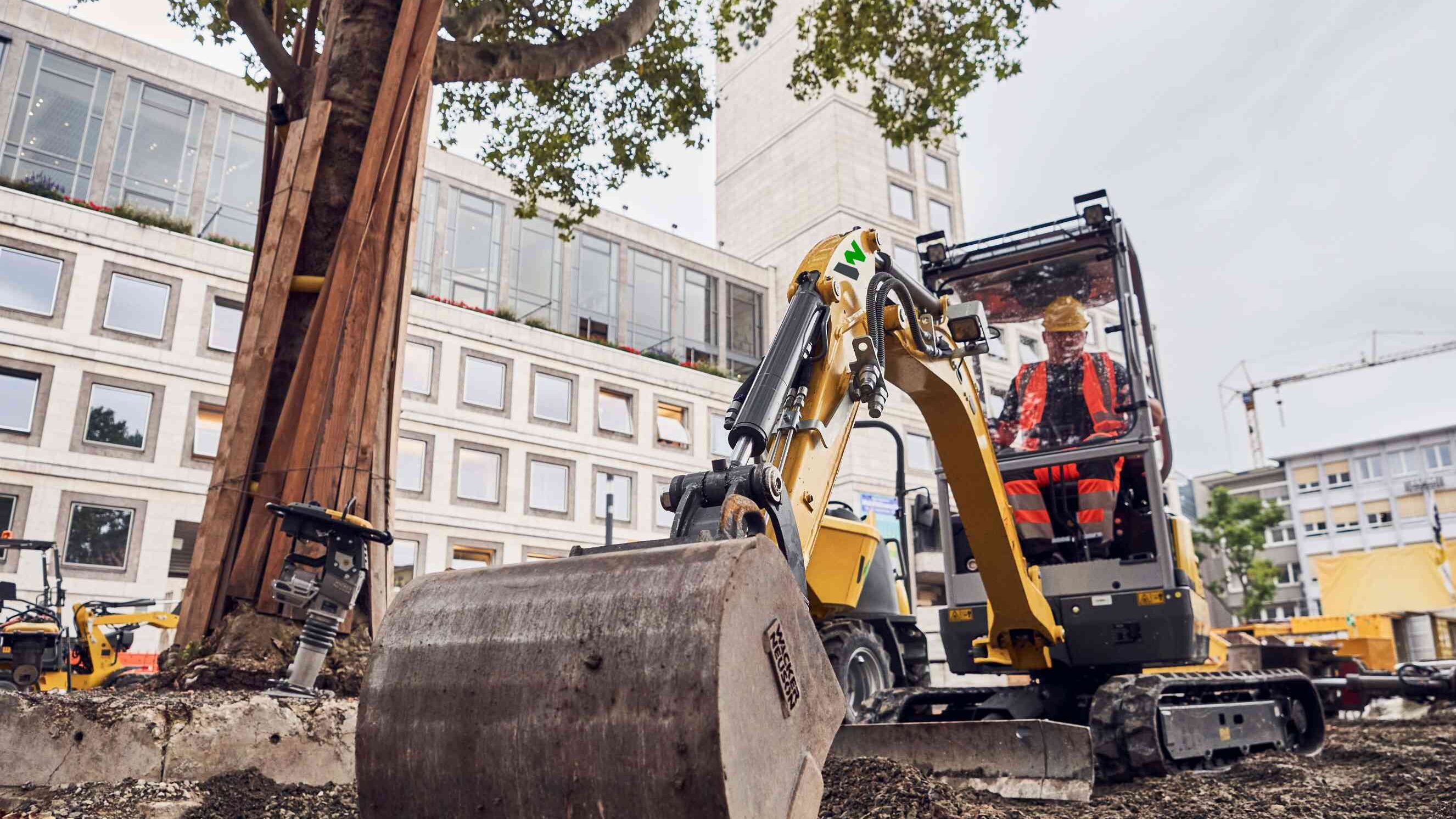 Wacker Neuson elektrischer Bagger EZ17e