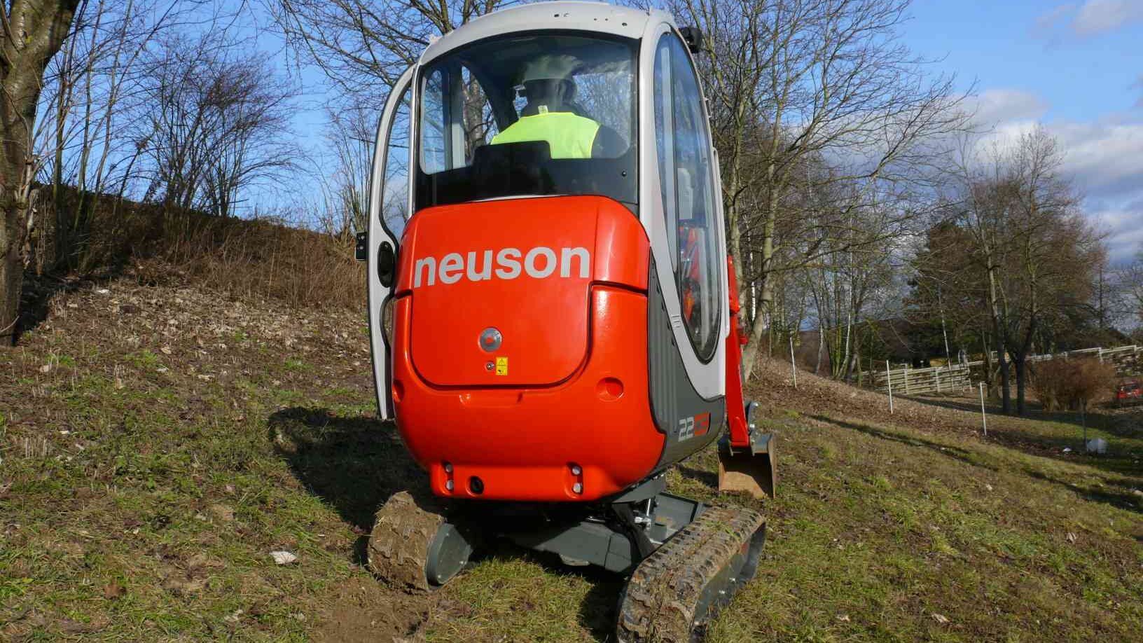 Wacker Neuson Bagger Vertical Digging System