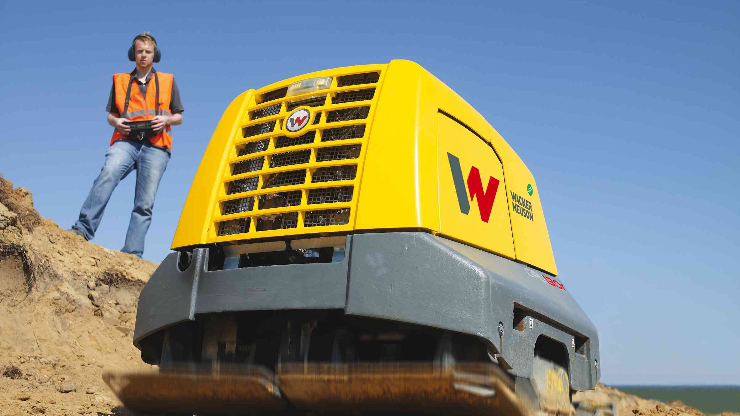 Wacker Neuson Rüttelplatte DPU130r