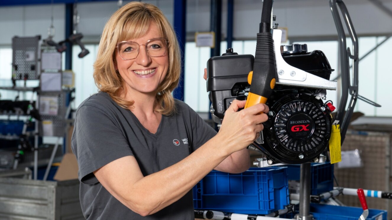 Wacker Neuson Group Produktionswerk Mitarbeiter